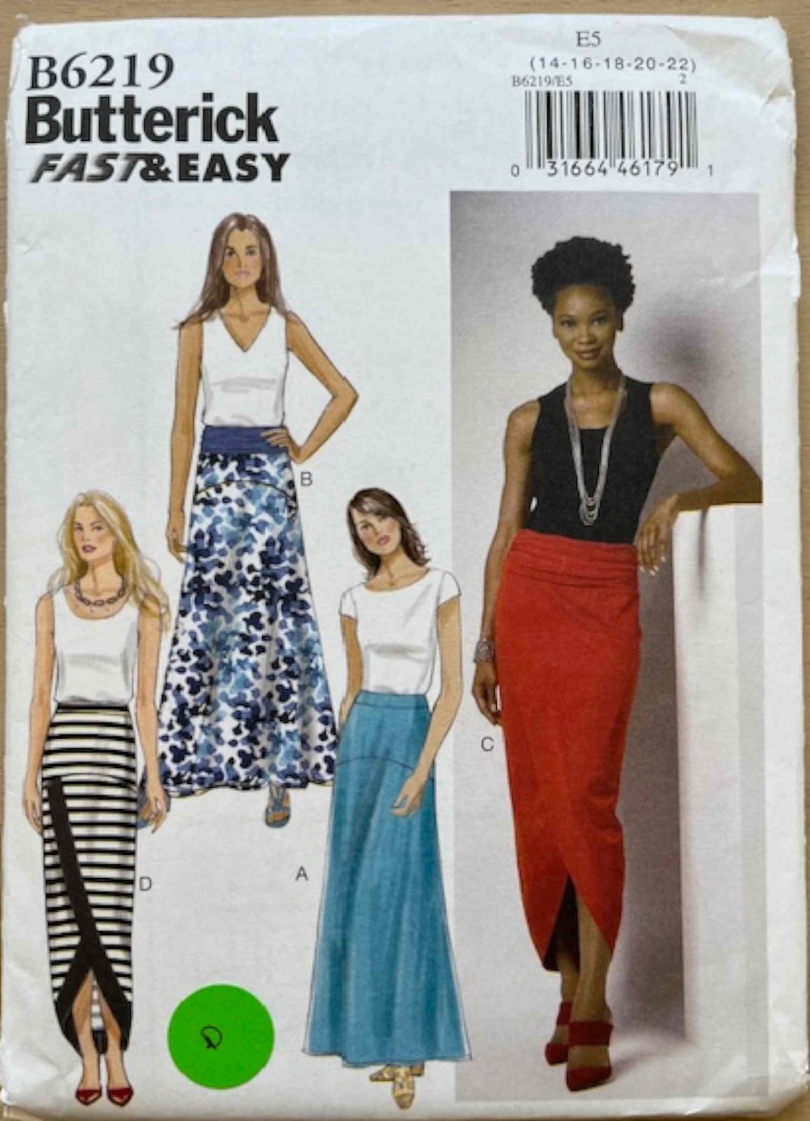 Butterick 3771-6014 Sewing Patterns 4 Designer patterns-see Description