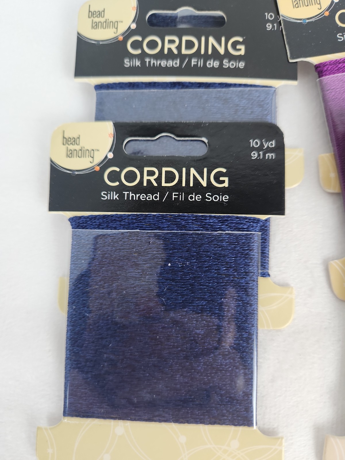 Lot Of 17 Packs Silk Thread Cording