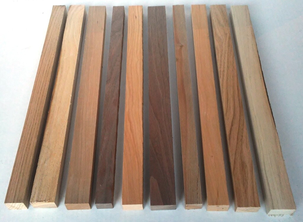 30 pcs NO KNOTS 3/4″x1″x16″ WALNUT Ash MAPLE Oak CHERRY Board Edge Wood Cutting