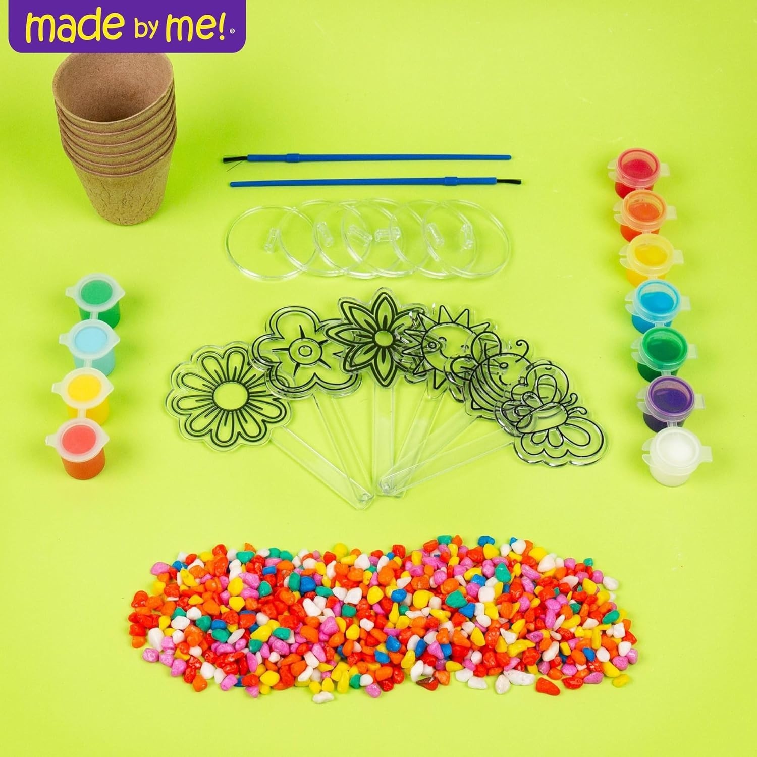Fun Suncatcher Painting Set: 6 Designs, 11 Vibrant Paints, Perfect for All Ages!