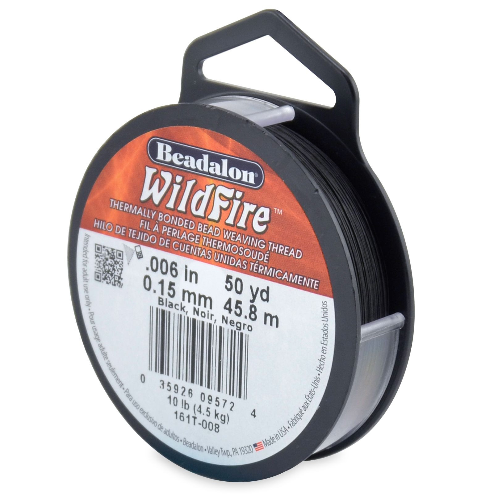 Beadalon Wildfire Beading Thread .006in+.008in 20YD&50YD & 125YD 8Colors& Cutter