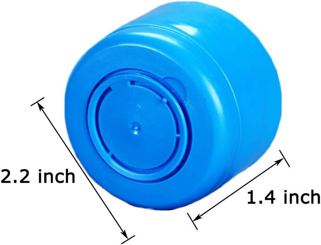30 Pack Non Spill Caps,Reusable 55Mm 3 and 5 Gallon Water Bottle Snap on Cap,Rep