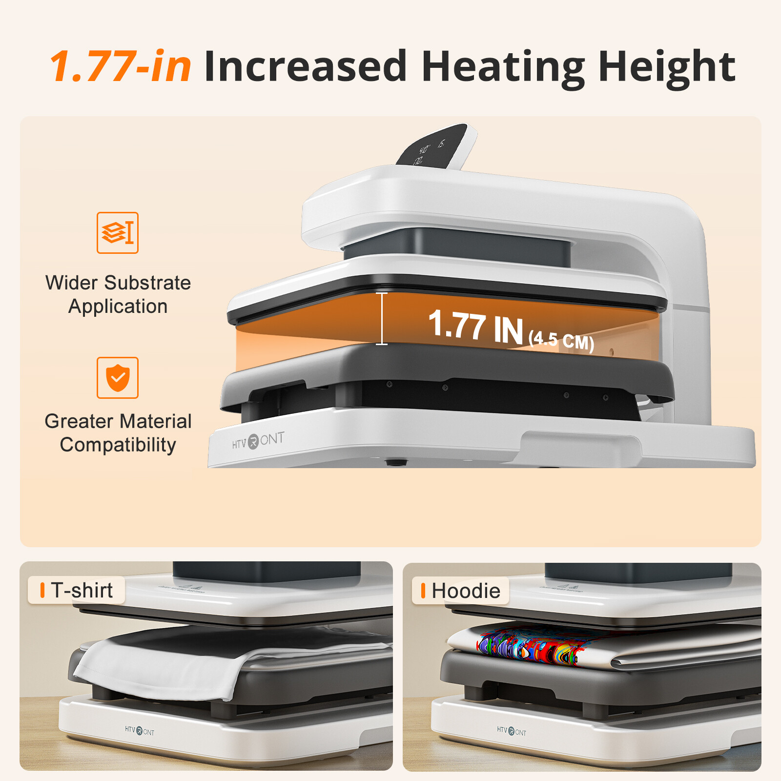 HTVRONT Auto Heat Press 2 15x15in Sublimation Transfer Printer+Accessories Kit