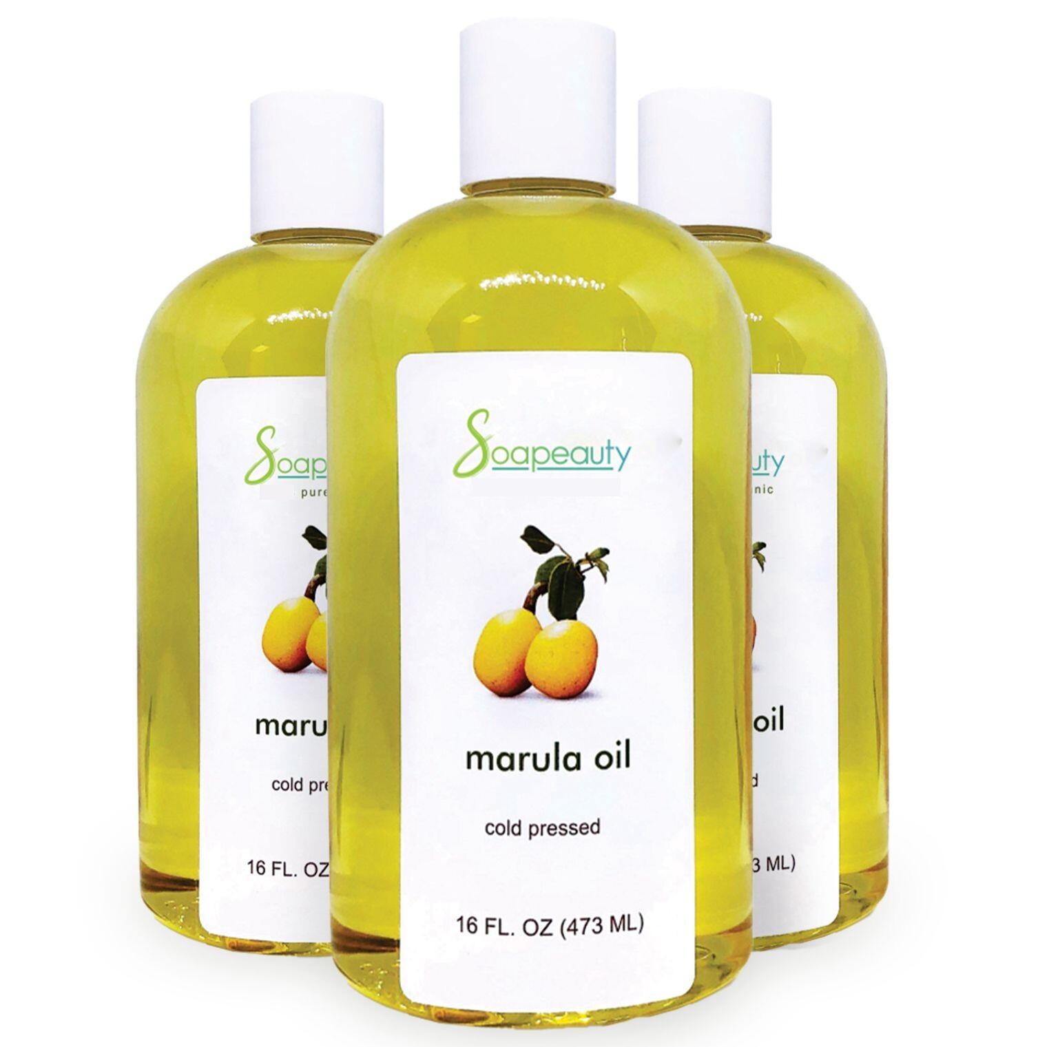 MARULA OIL 100% PURE PREMIUM COLD PRESSED NATURAL 48 OZ (16 OZ X 3)