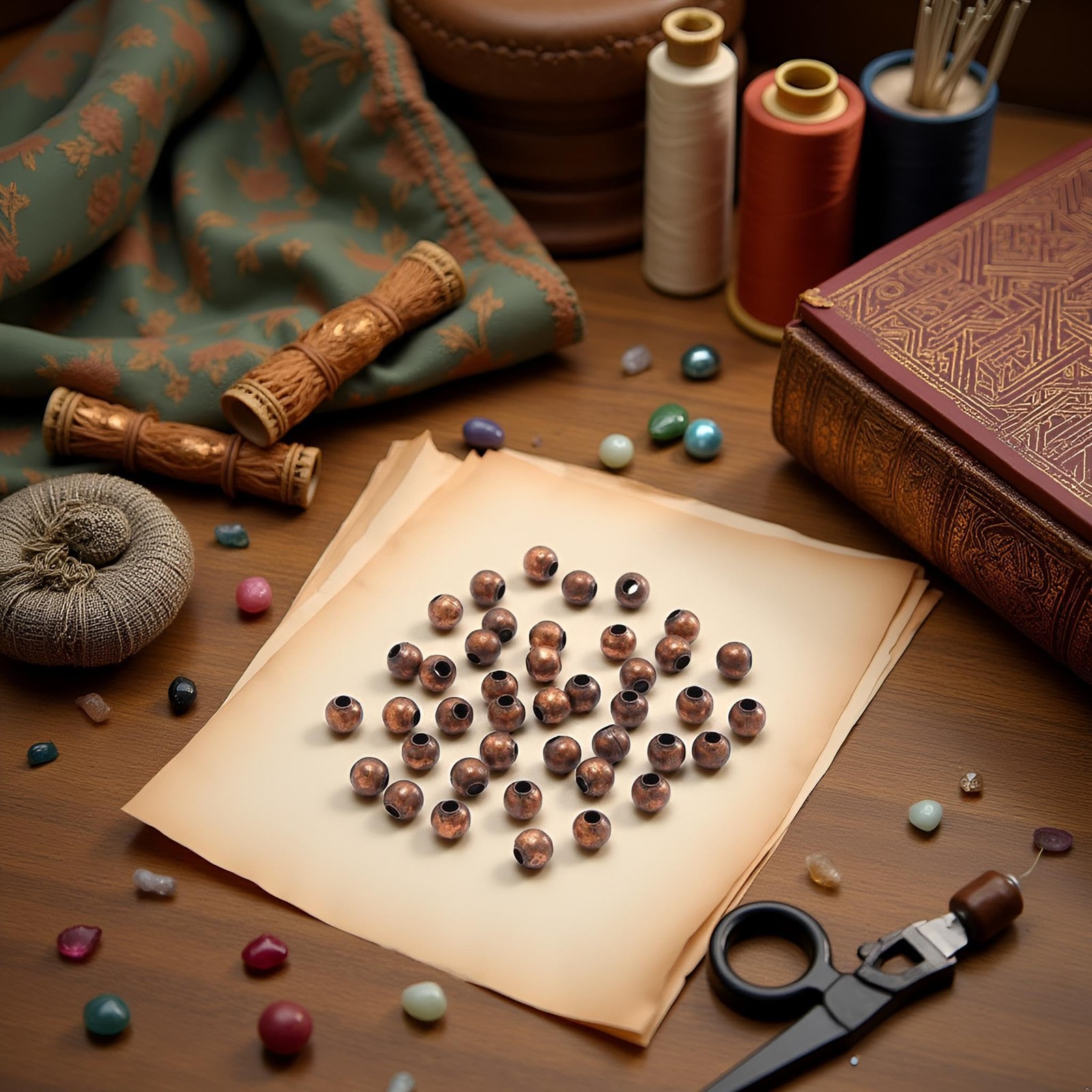 300Pcs/lot 3mm Antique Copper Round Spacer 3 Millimeters,