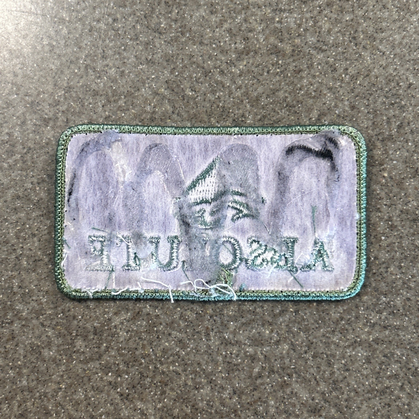 Absolute Embroidered Patch Sew-On Logo Jacket Shirt Hat Backpack 1 3/4” X 3 1/8”