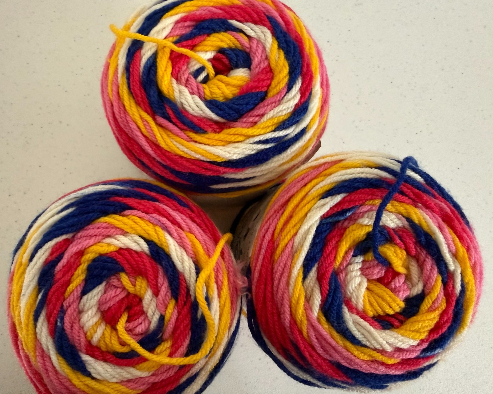 Lot of 3 Cakes PAINTBOX CHUNKY POTS Yarn #5 Bulky Chunky 200 g 272 m Acrylic