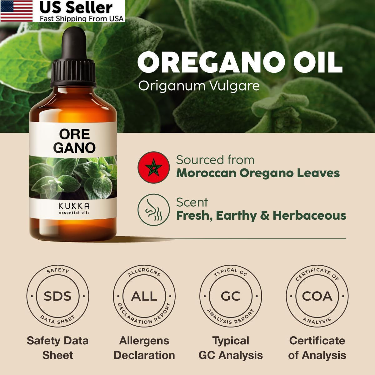 100% Pure Oregano Oil – 4 Fl Oz 4.00 (Pack of 1),