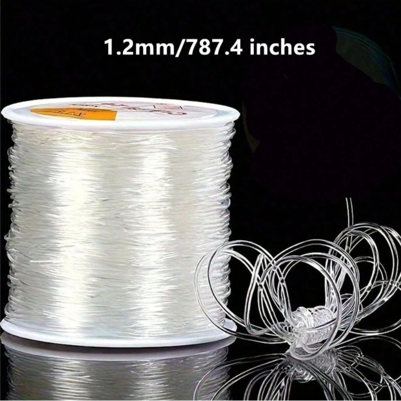 Elastic String for Bracelets Stretchy Bead Cord Jewelry Making Beading 0.5-1 mm