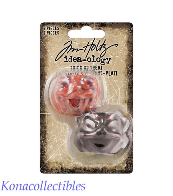 2023 Idea-ology Tim Holtz Halloween Vintage Jack-O-Lantern Trick TH94338