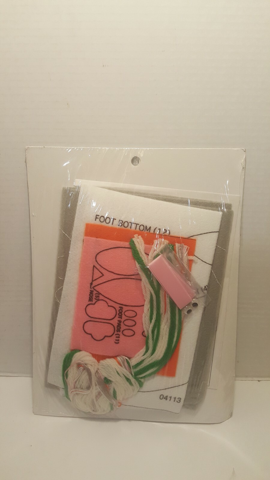 Cuddle Ups Easy Sew Felt Critters Bunny Rabbit with Carrot