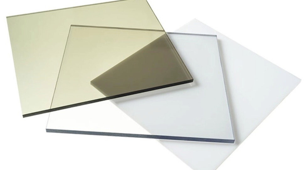 Polycarbonate Bronze Transparent Sheet 0.125” – 1/8″ You Pick The Size