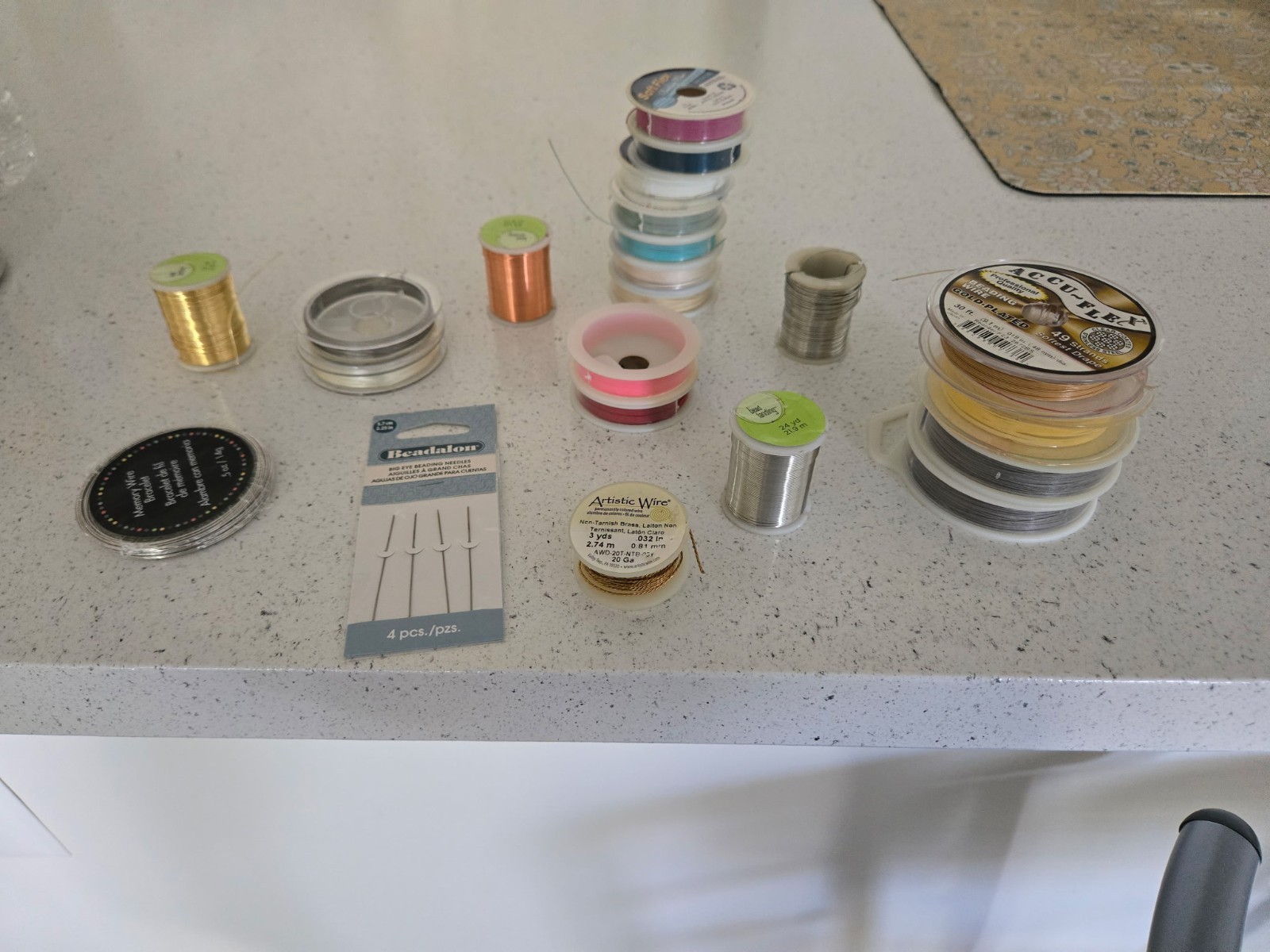Huge Lot Of Crafting & Jewelry Making Supplies, Beads, Tools