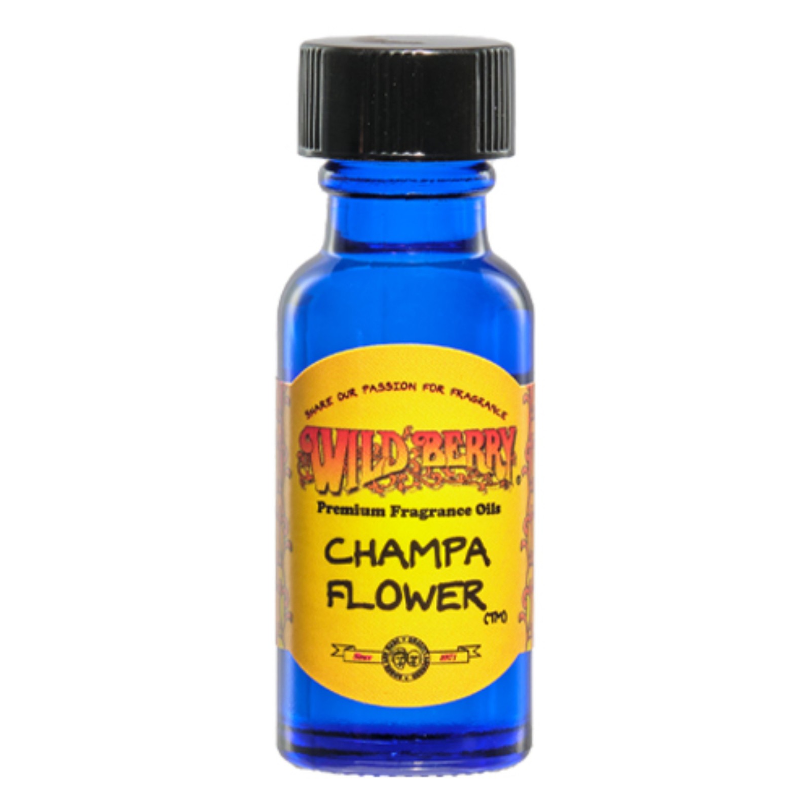 1x Bottle Wild Berry Fragrance Oil – Champa Flower – .5oz (15ml) Incense USA