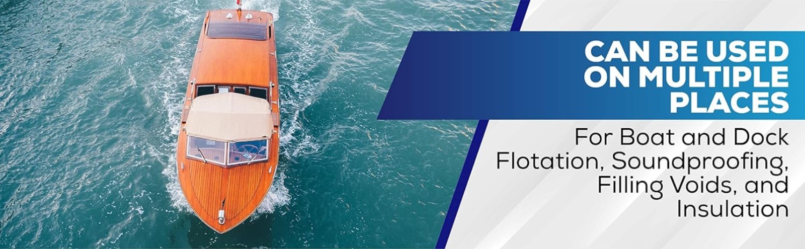 Quick-Cure Water Resistant Pour Foam – Enhanced Boat Flotation and Insulation
