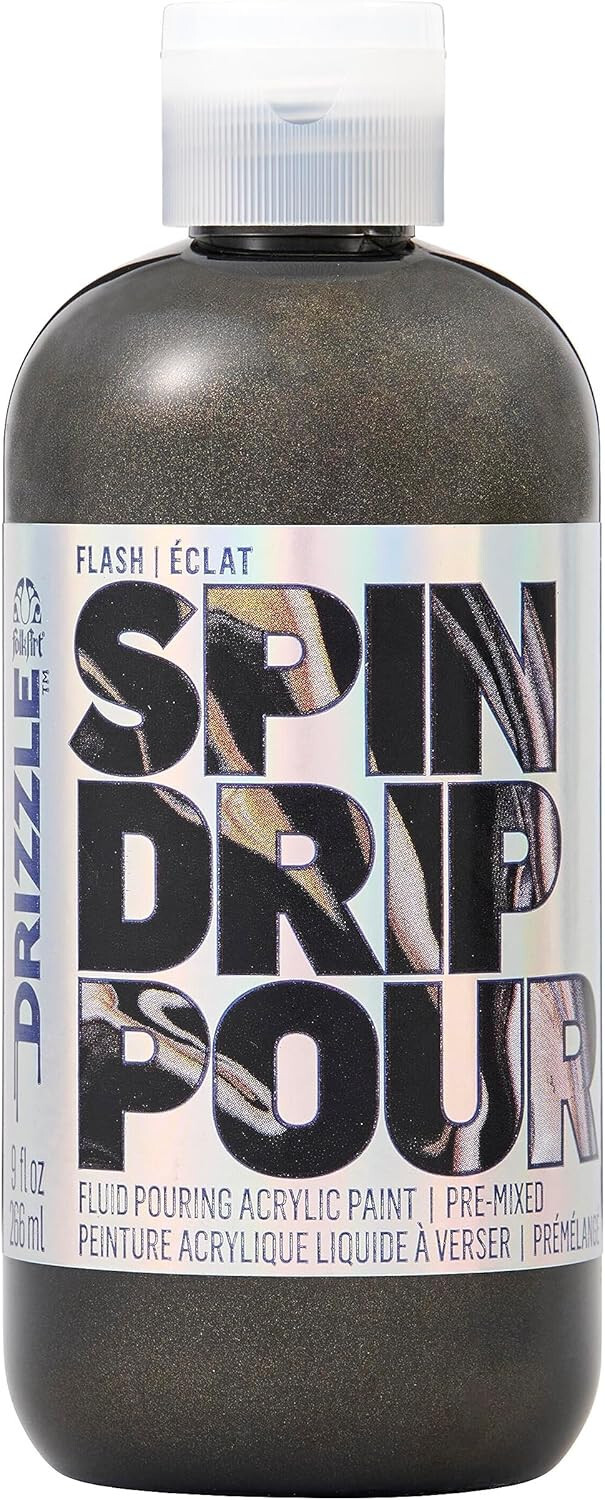 Plaid Folk Art Drizzle Spin Drip Pour Acrylic Paint ~ Gloss ~ 9 Fl Oz ~U CHOOSE!