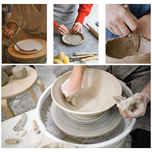 Low Fire Stoneware Pottery Clay 5Lbs Cone 04-06 Wheel Throwing Hand Building