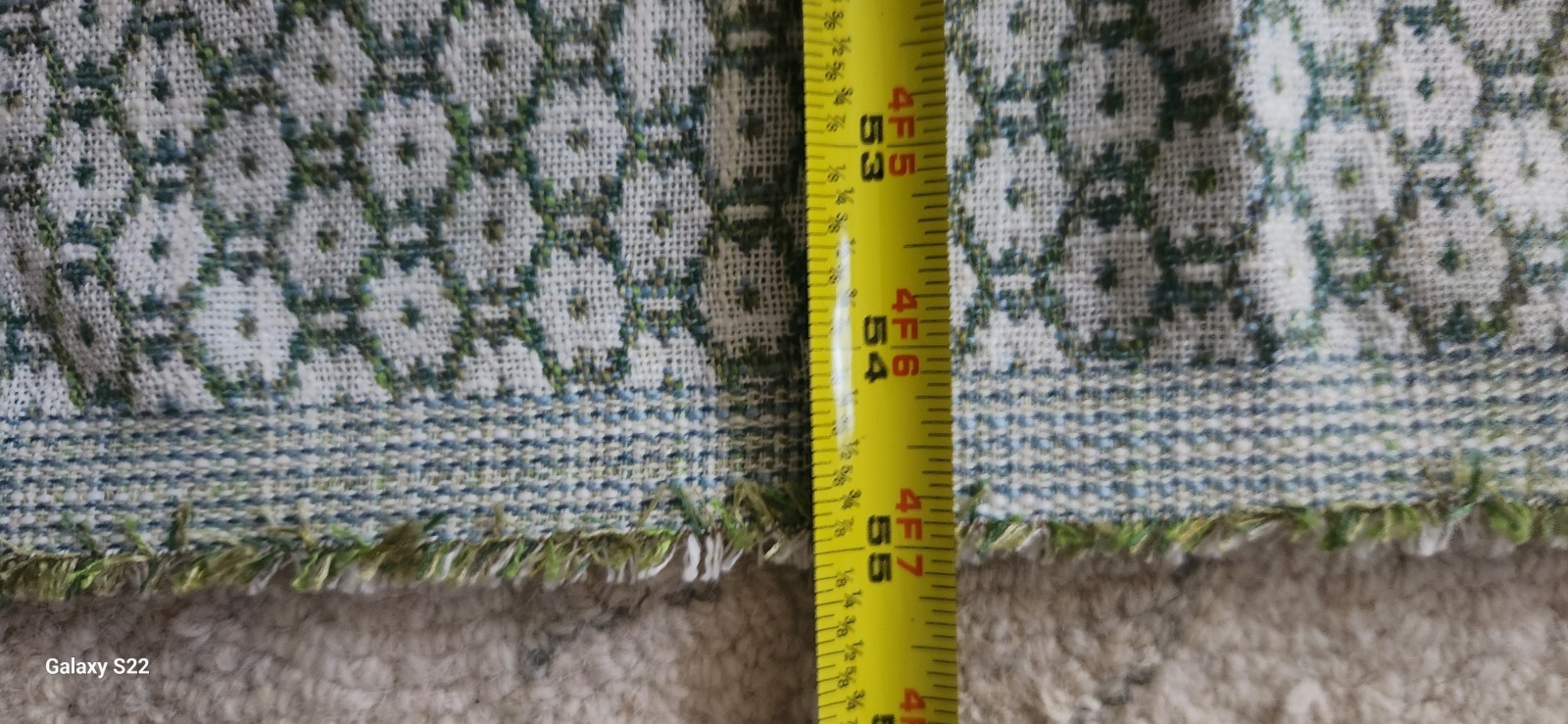 1.5 Yards of Rebecca Atwood Floret Fabric Indoor/Outdoor Upholstery