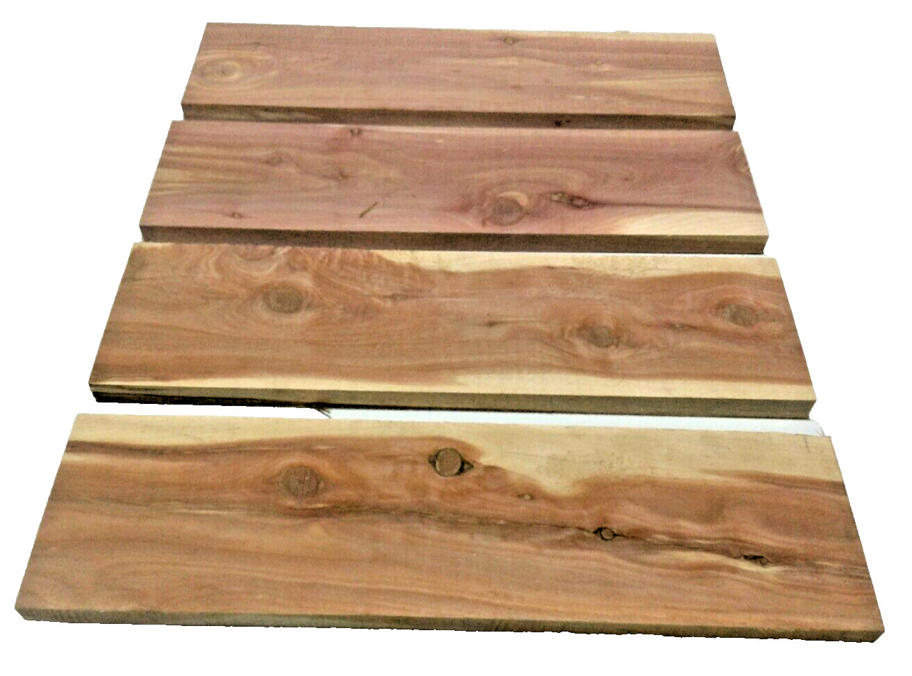 4 AROMATIC RED CEDAR .5″ x 5.5″ x 24″ Decorative Board MILLED DRIED SHIPs FREE!