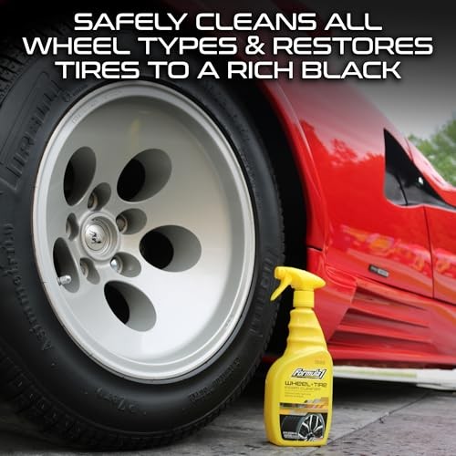 Wheel & Tire Cleaner – Removes Brake Dust and Dirt, Quickly Shines 16 fl oz