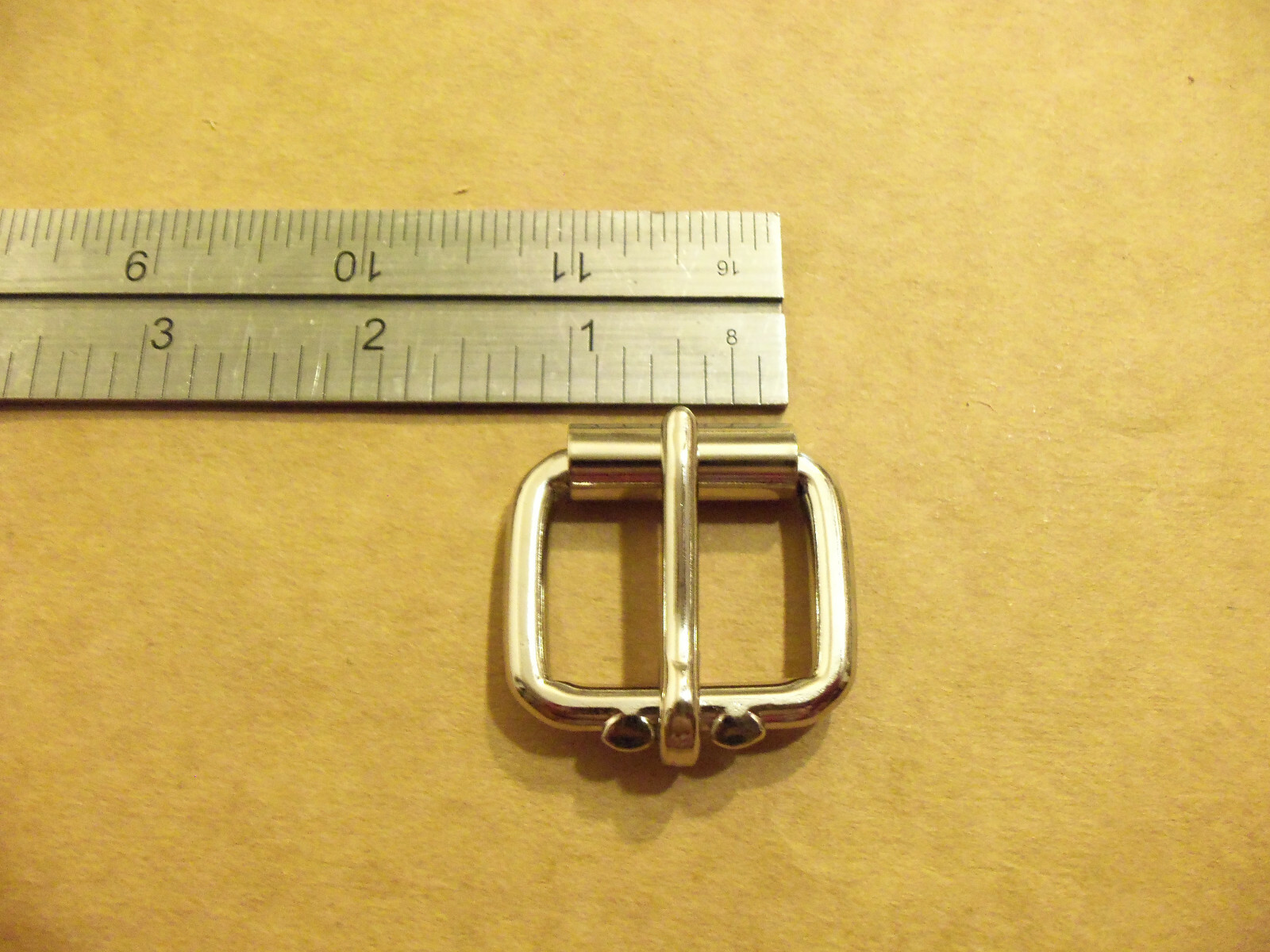1″ Nickel Plated / Steel Heavy Duty Roller Buckle (Pack Of 10)