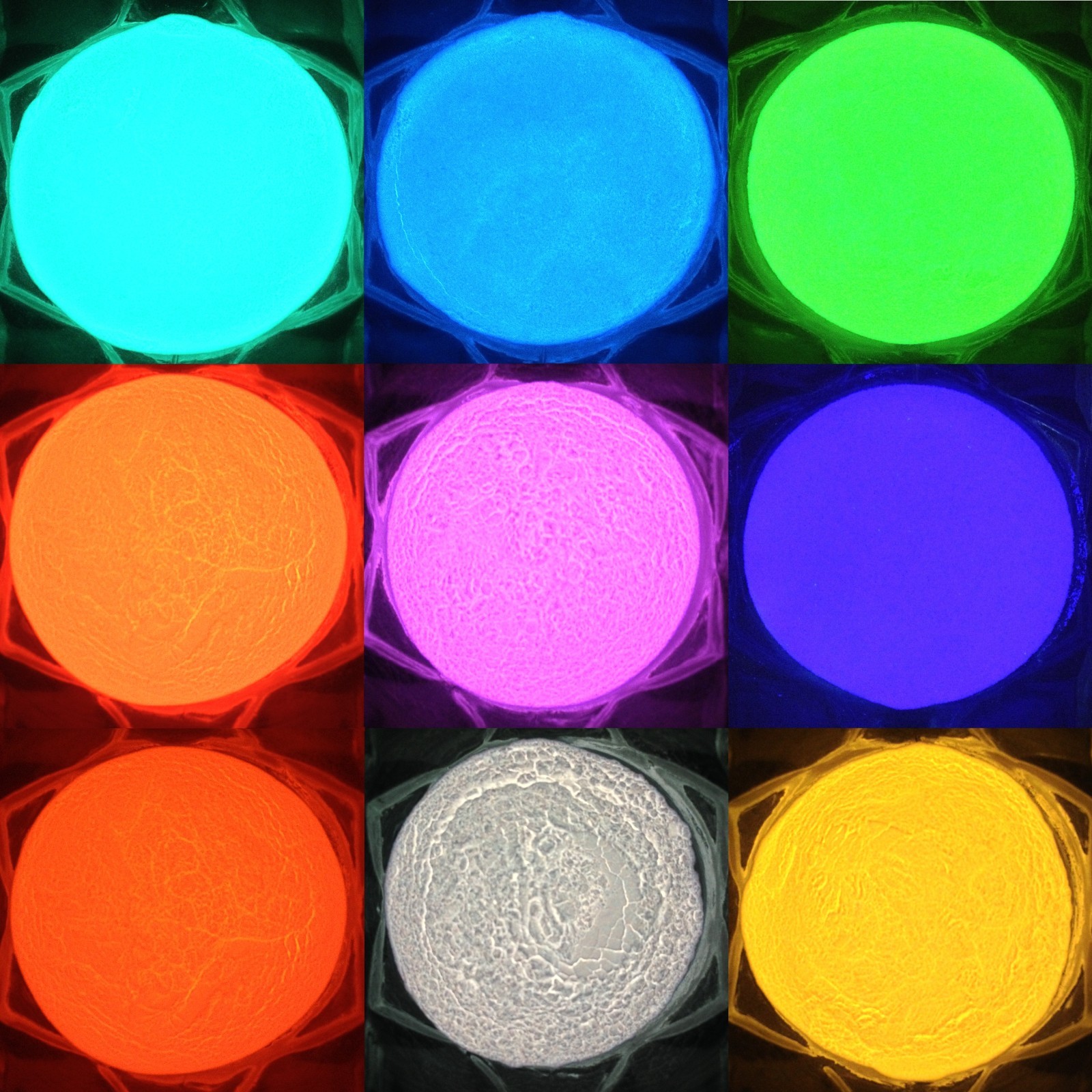 Glow-in-the-Dark Powder Strontium Aluminate Glow Pigment for Paint, Polish, Etc.