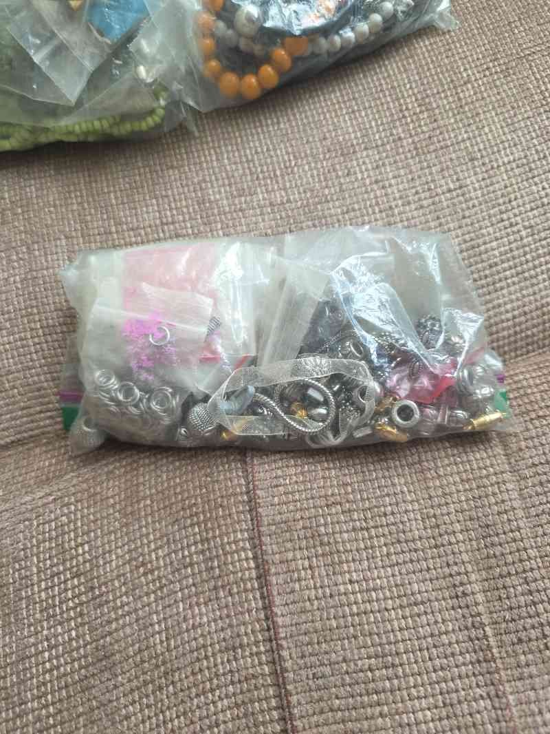 Jewelry Making Supplies Lot Beads Charms Metals Craft Mixed Bulk