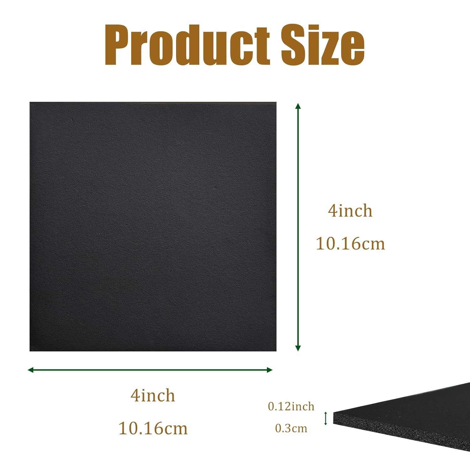 Versatile Foam Padding, 1/8in Thick and Self-Adhesive for Shock Absorption Needs
