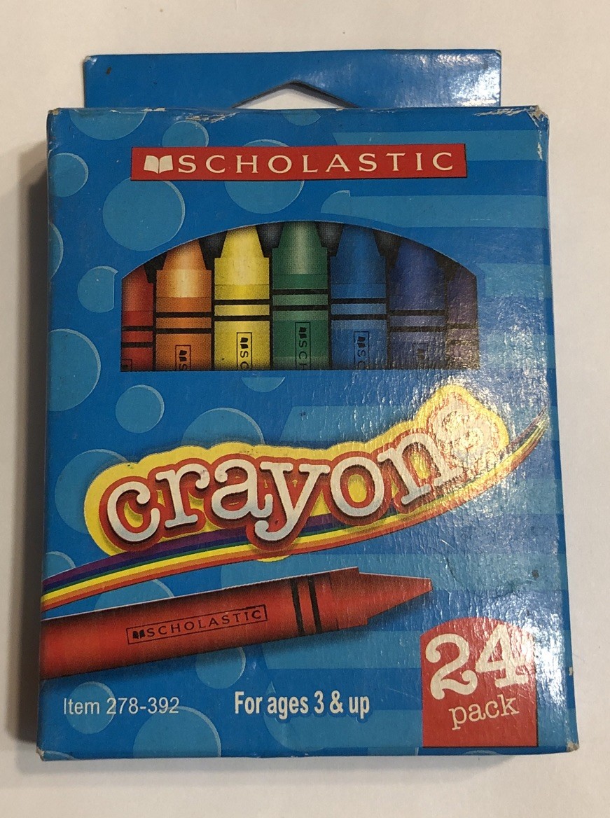 RoseArt Crayons 24 Pieces-Brand New-SHIPS N 24 HOURS