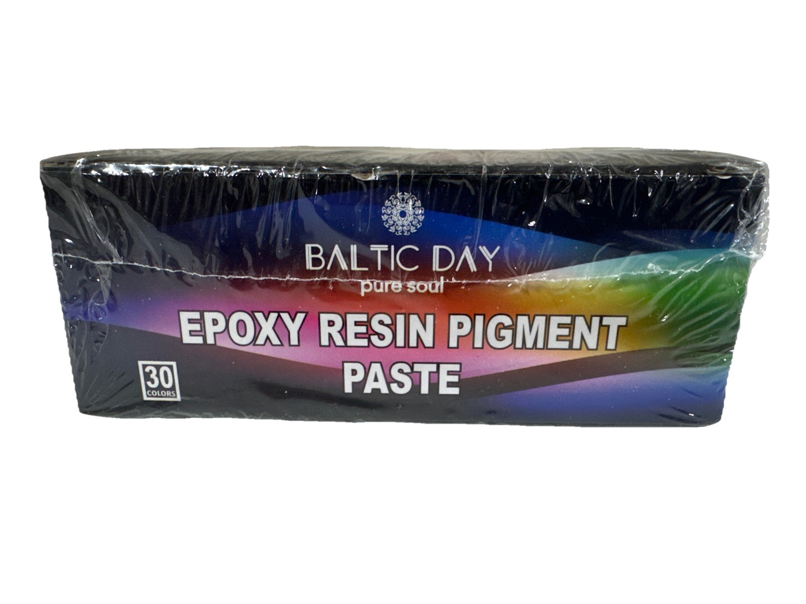 30 Pigment Pastes for Epoxy Resin Jars Set – Opaque Resin Pigment – Solid Epoxy