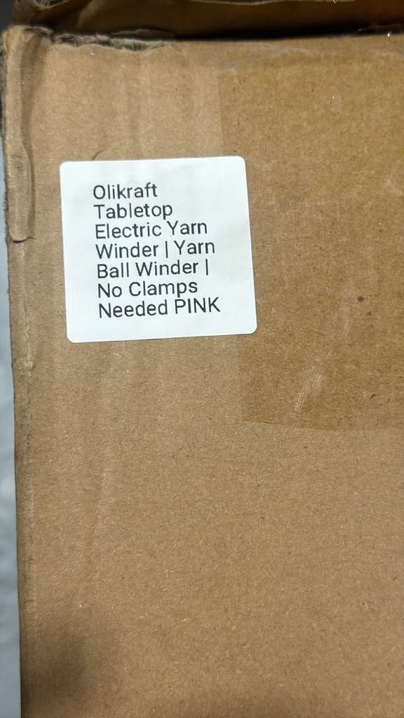 Olikraft Tabletop Electric Yarn Winder | Yarn Ball Winder | No Clamps Needed