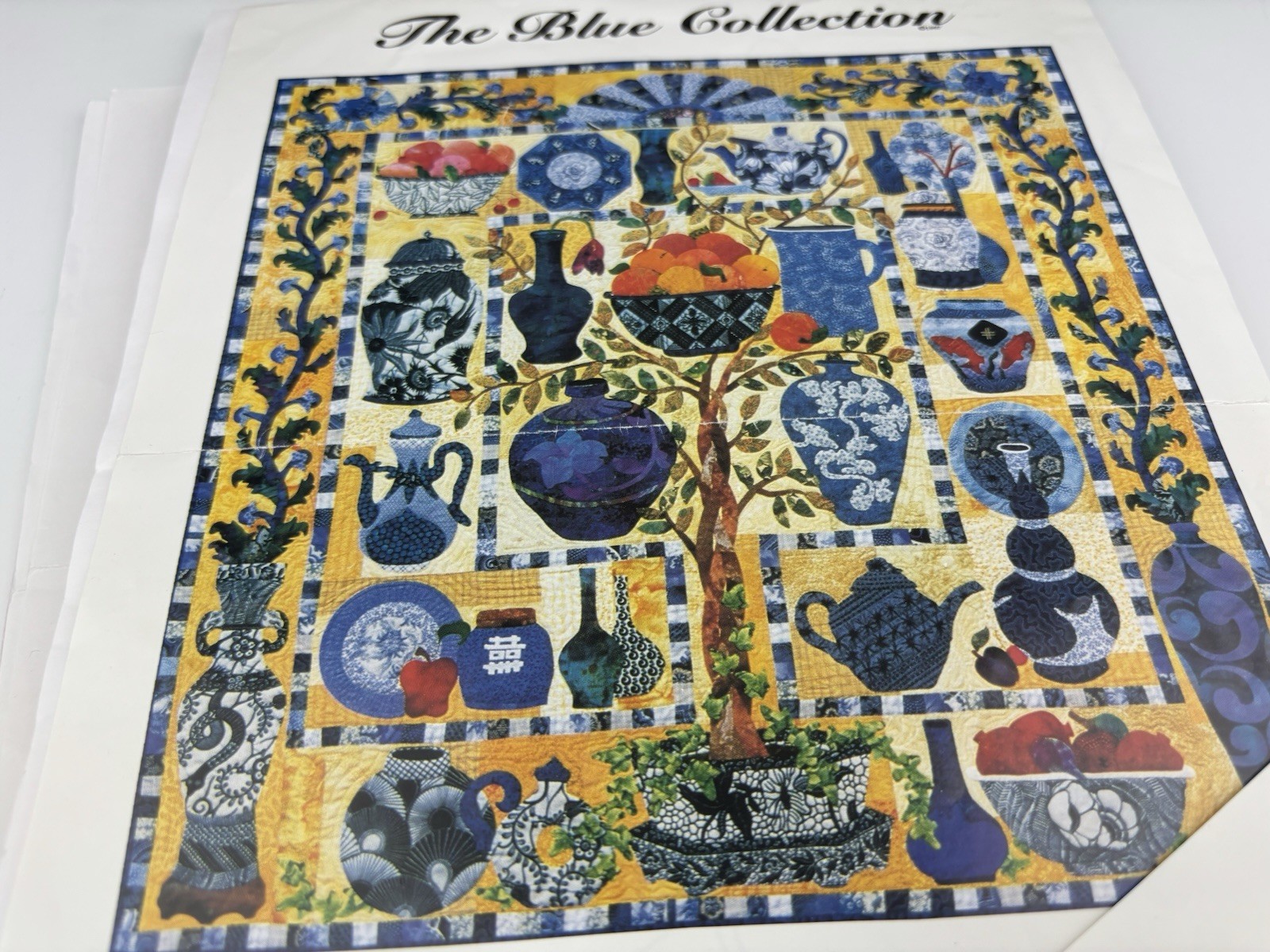The Blue Collection Quilt Pattern Maggie Walker Designs Block Of The Month 1W
