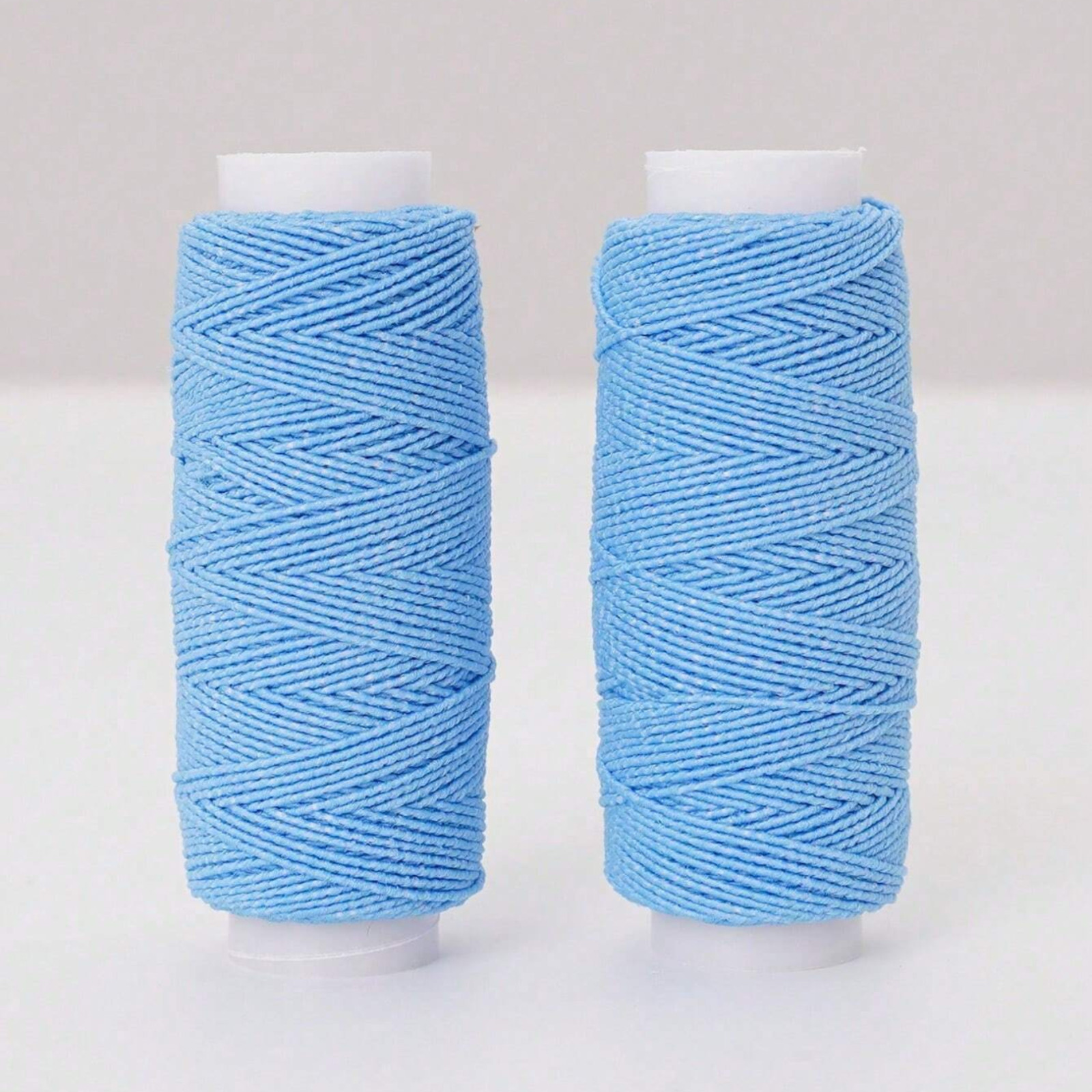 Elastic Sewing Thread 2 Rolls Ultra-Fine Sewing Stitching Cord for DIY Crafting