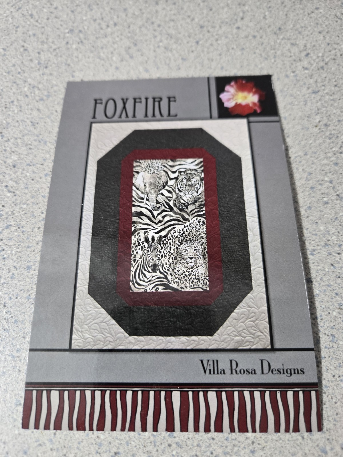 Halloween Firefox 56 X 72 Quilt Kit 2017 Pat Fryer Villa Rosa Designs