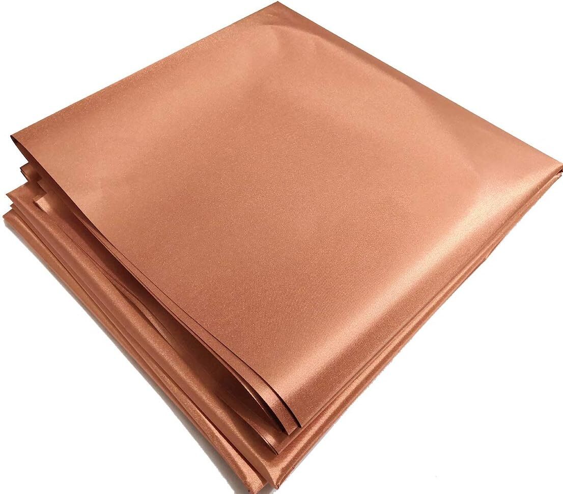 1/2/3/4/5 Meter EMF Protection Pure Copper Fabric-Blocking RFID Radiation signal