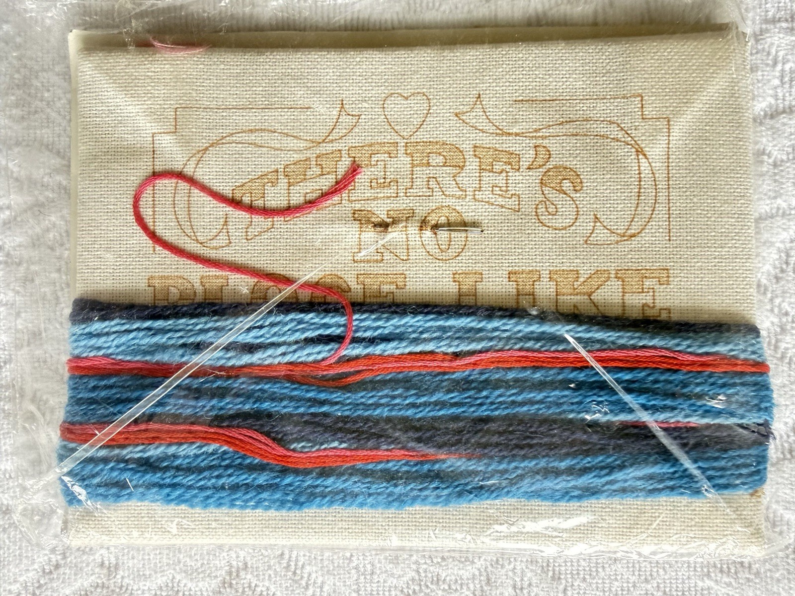 No Place Like Home Except Grandma’s 1983 Sunset Stitchery Kit 719 5″ x 7″