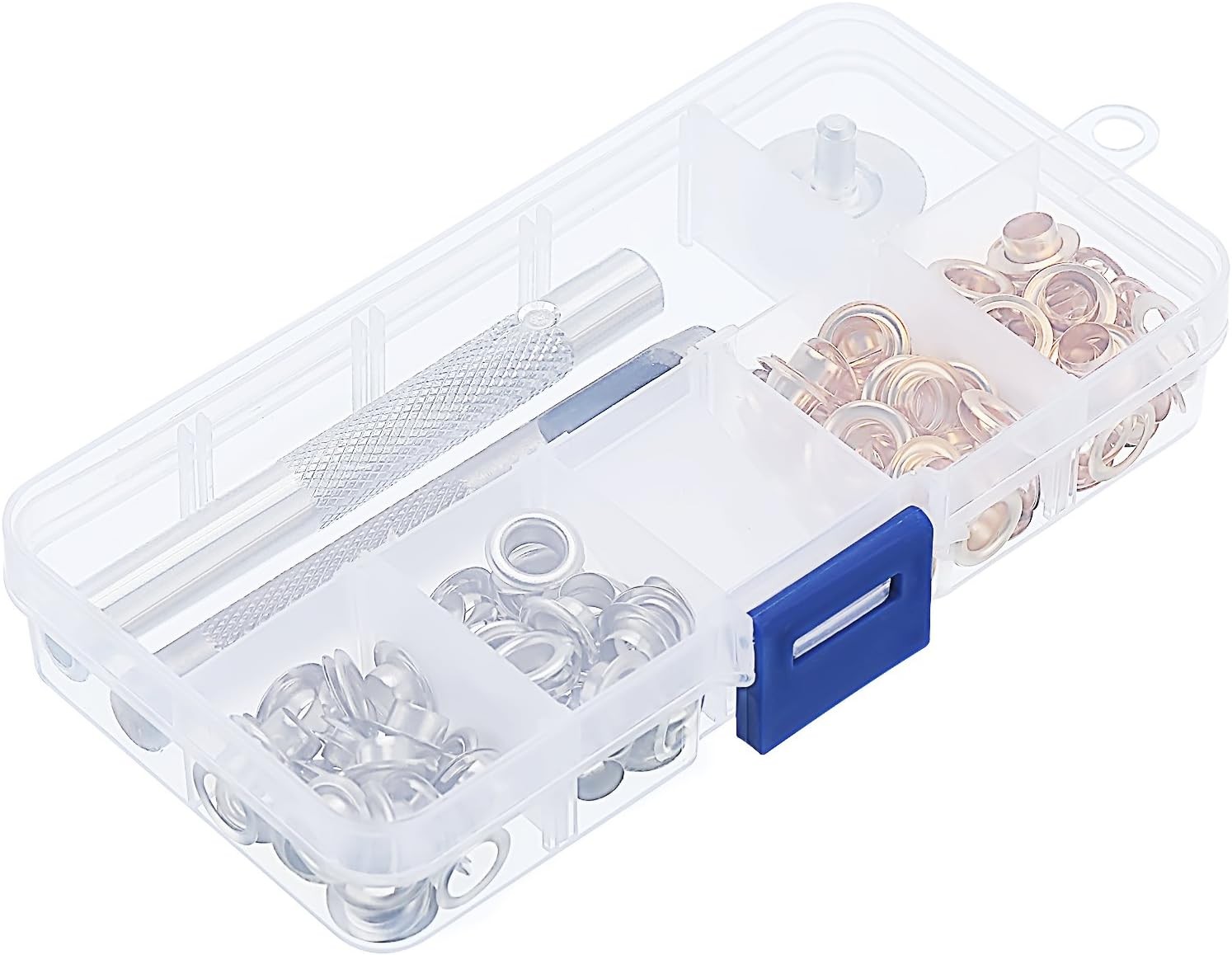 Kit De Ojales, 100 Juegos De Ojales Con Kit De Herramientas De Instalacion De 3