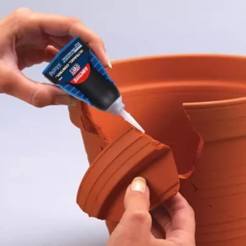 High Viscosity Super Glue Gel – 0.14 fl oz Clear, No Drip Formula for Precision