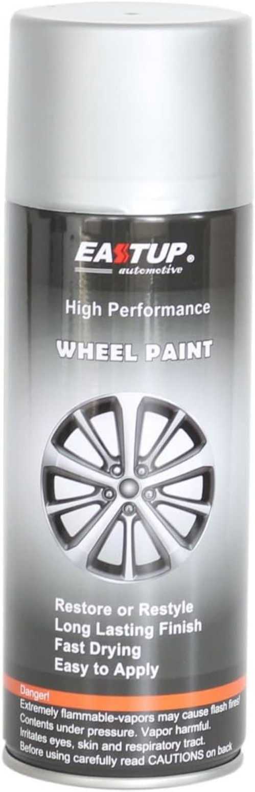 Metallic Wheel Paint Matt Silver- Brilliant Finish, High Durability, Fade-res…