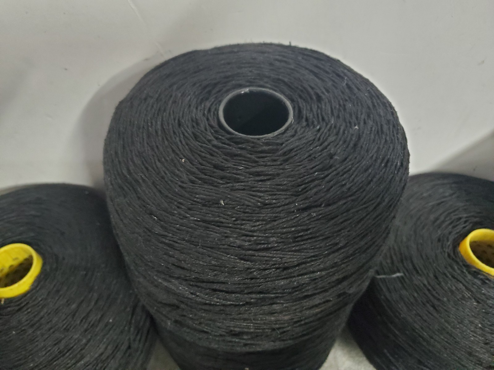 100% HEMP Yarn Dyed Black Cone 6-Ply Varies ± 2lb