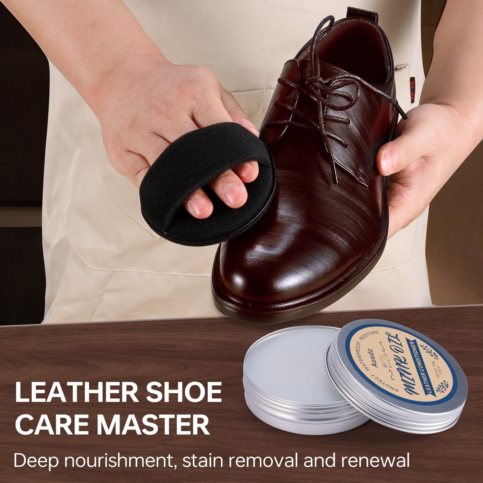 Mink Oil Leather Conditioner and Cleaner 3.52 oz – Premium Waterproof Formula…