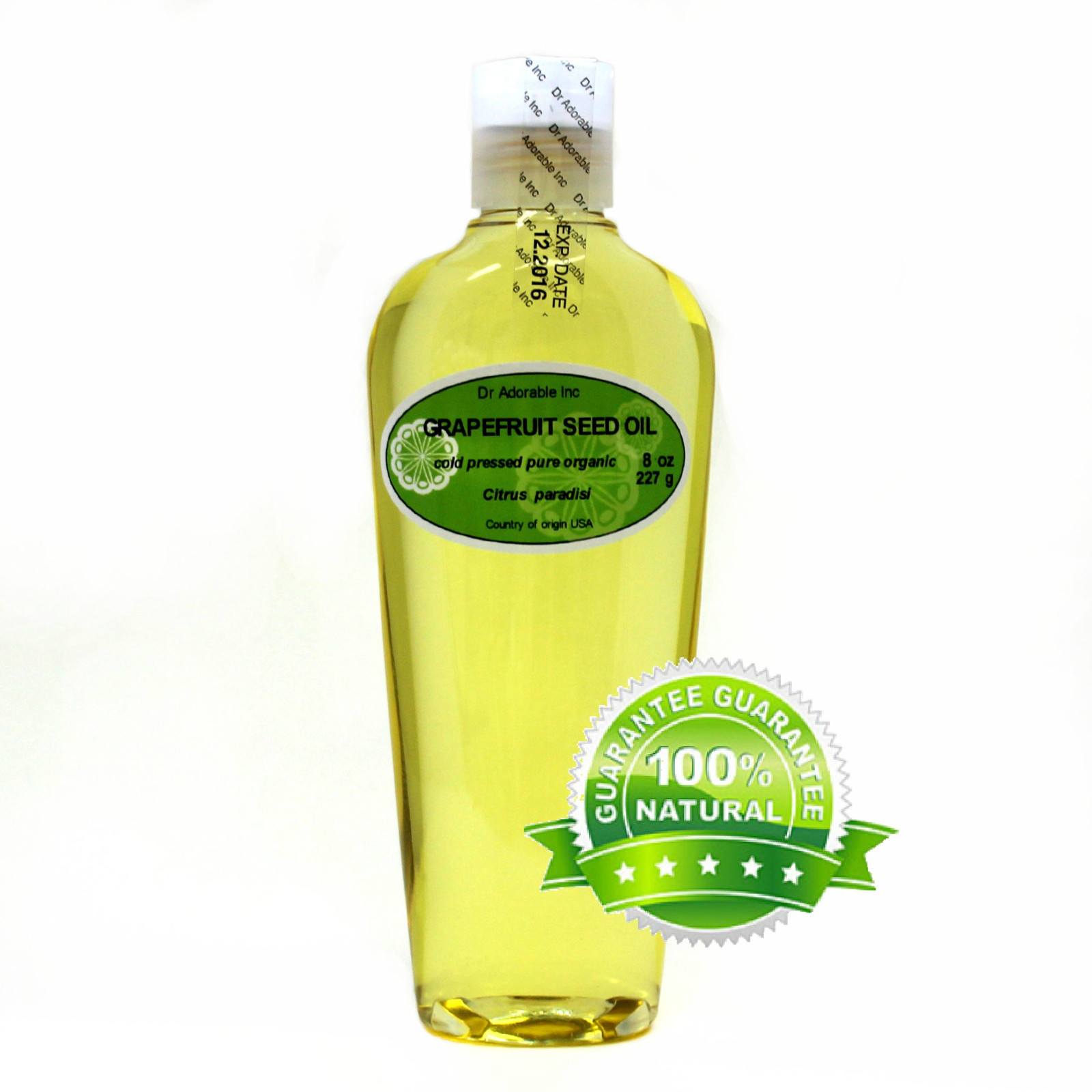 8 Oz Premium Grapefruit Oil 100% Pure Organic Cold Pressed Best Quality Fresh