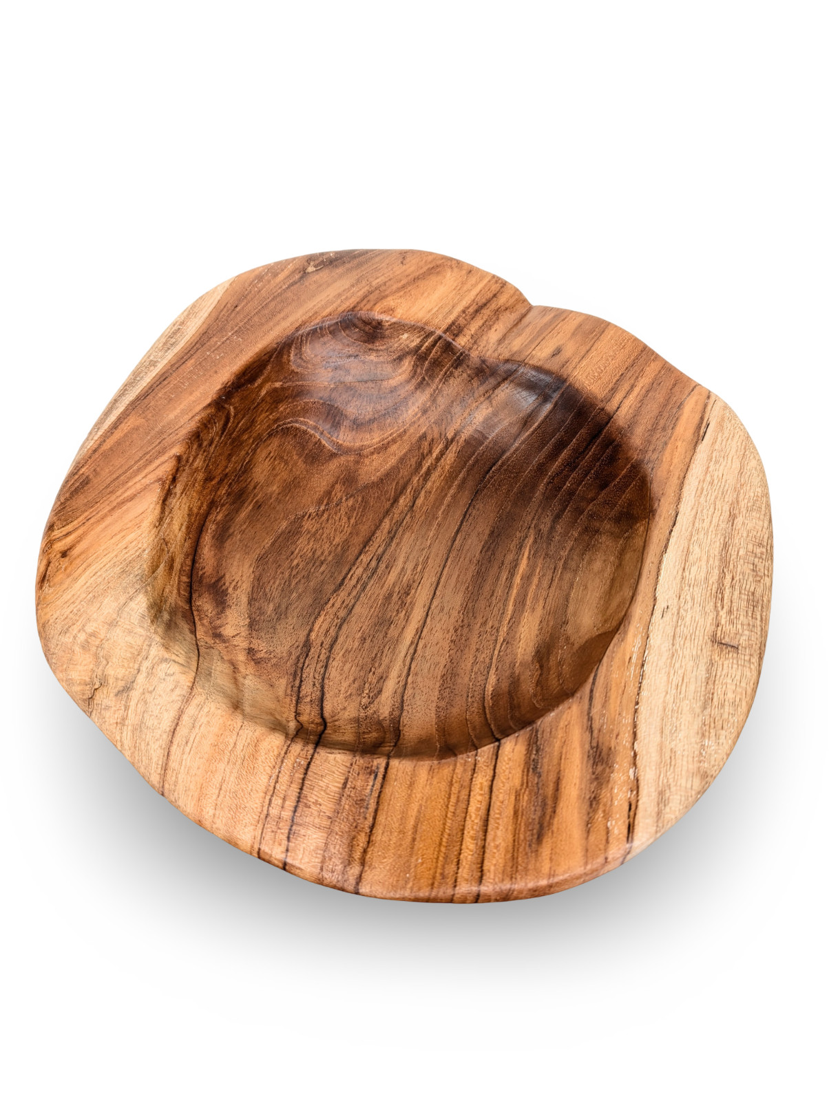 ORGANIC WOOD BOWL, ORGANIC WOOD BOWL, Natural Shape Bowl, Wood Centerpiece Bowl