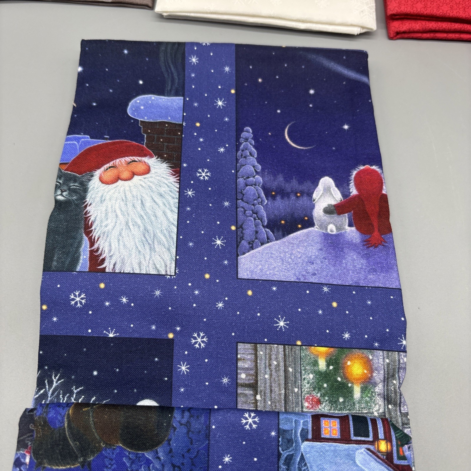 Quilt Kit – Villa Rosa Designs Night Light Christmas Themed 36” X 45” Quilt