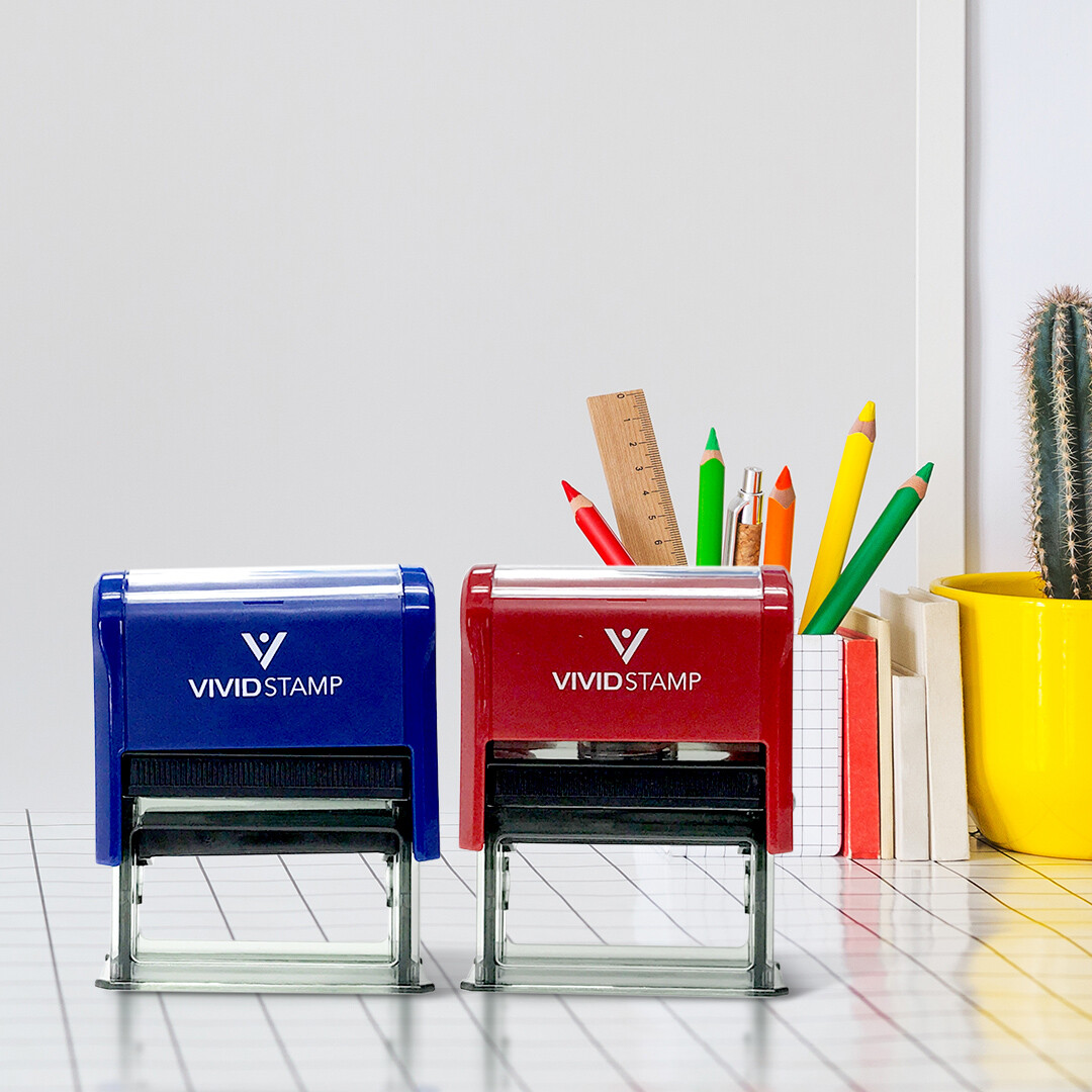 All Quality Cruelty-Free Product Self-Inking Rubber Stamp