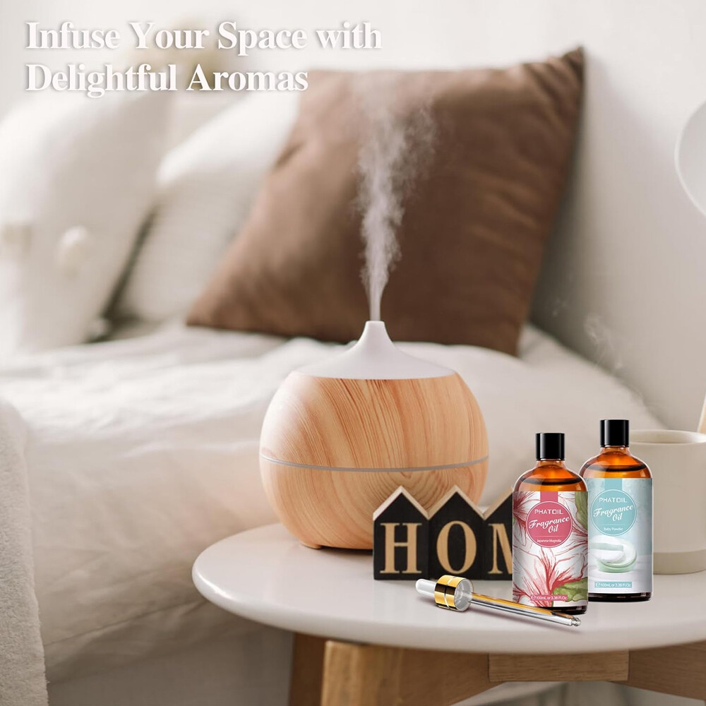 10ml Fragrances Oils Essential Oil -For Diffuser,Candle,Soap,Wax Melts Making US