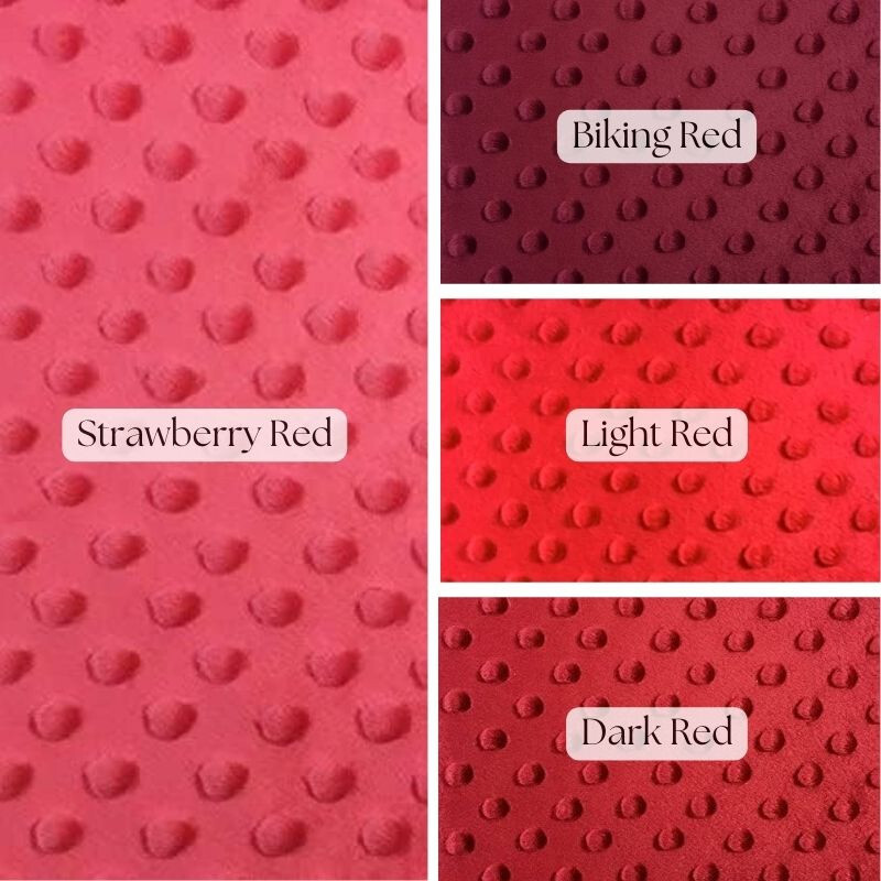 Snuggle Dots Minky 60 Inch- Fabric by The Yard