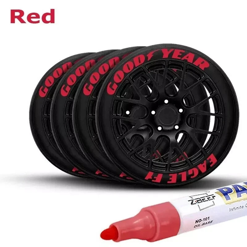 Waterproof Permanent Paint Marker Pen Car Tyre Tire Tread Rubber Metal pen Toyo