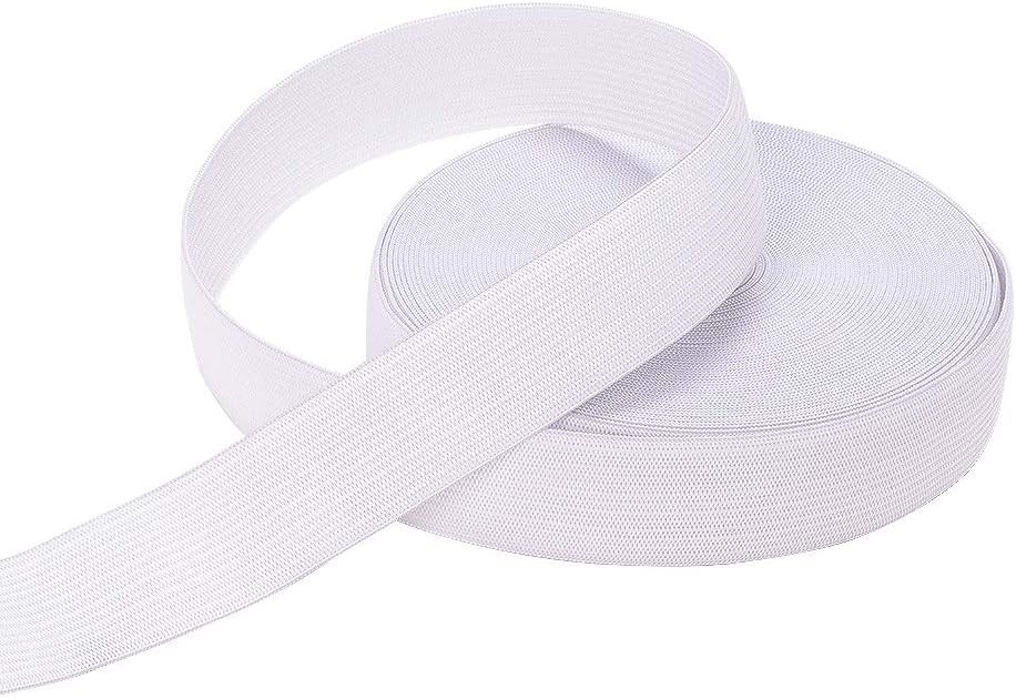 Elastic Bands for Sewing 1 Inch 32 Yards White Knit 1 * 32 Yard,