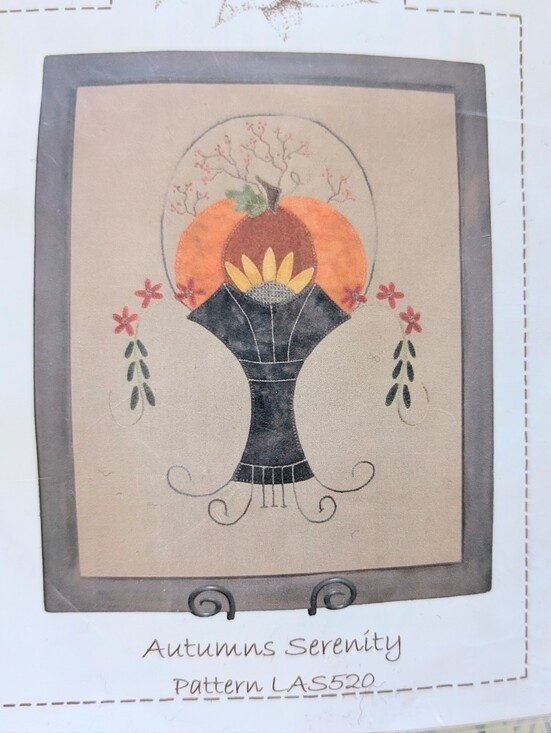 Lily Anna Stitches Autumn Serenity Wool Applique Kit NEW Primitive Farmhouse